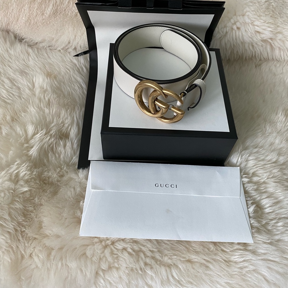 Gucci (authentic) double G belt